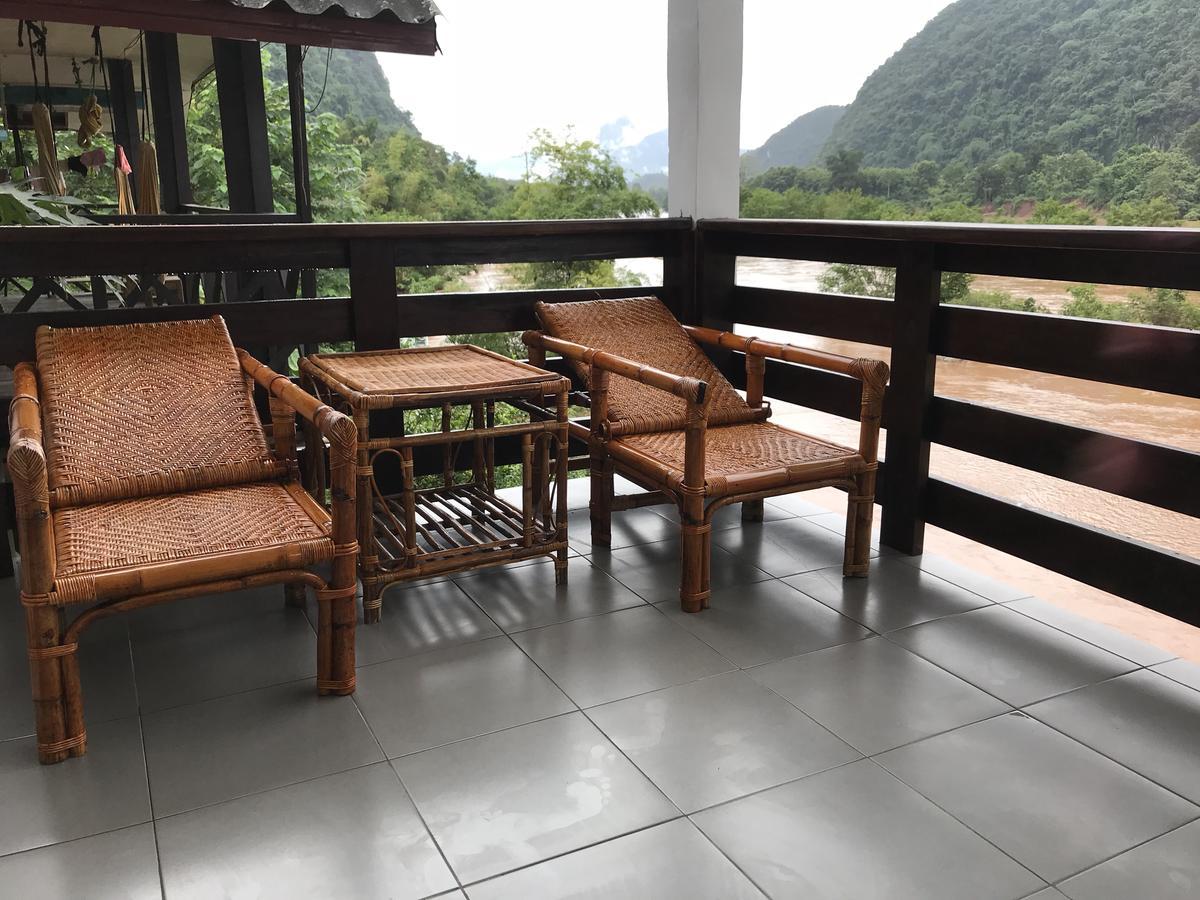 Riverview Bungalows & Gh Muang Ngoi Экстерьер фото
